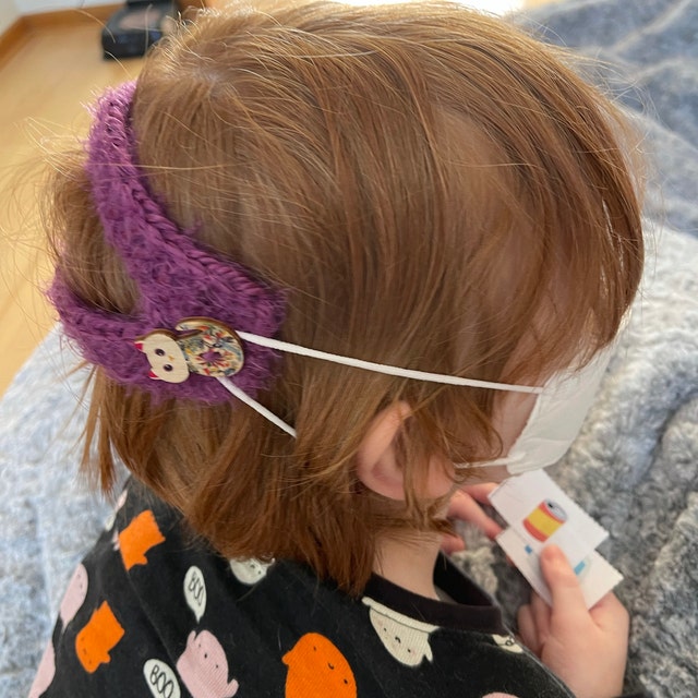 Supplies to Make DIY 5 Ear Savers, Ear Protectors, Stops Rubbing Behin –  YarnNecklaces