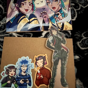 TWISTED WONDERLAND Heartslabyul Riddle Rosehearts 8.5x11 Art Print ...