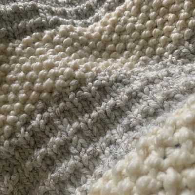 Easy Knit Blanket Pattern Knit Throw Pattern Easy Heirloom - Etsy