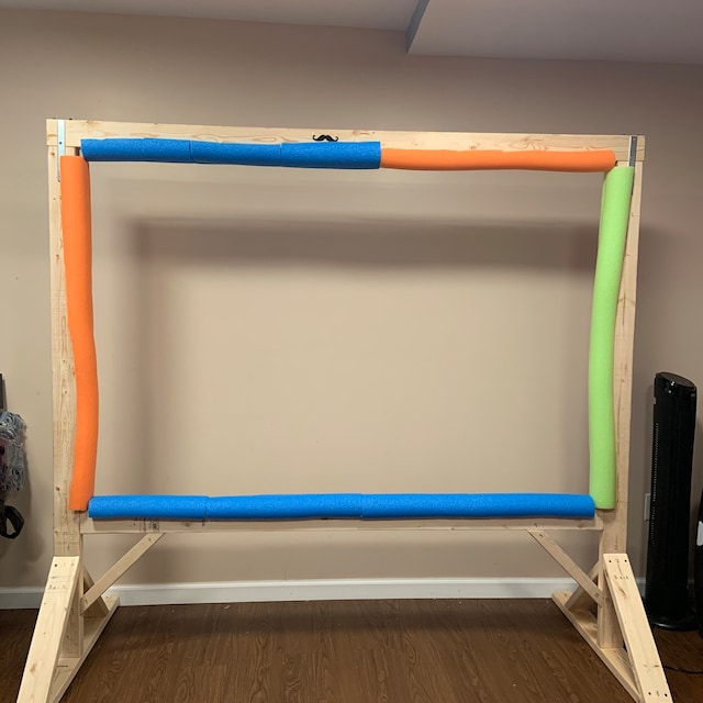 Wooden Free Standing Frame for Rug Tufting Pine Strong and Stable With Two  Rows of Tack Strips Ready to Use 48x72 Inner Size 