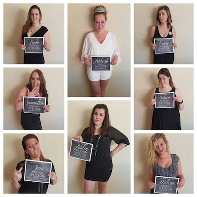 PRINTABLE Bachelorette Party Mugshot Signs. UP to 5 SIGNS. - Etsy