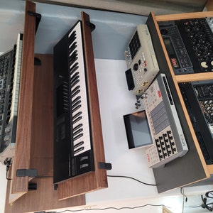 SIT/STAND Music Studio Desk Height-adjustable Keyboard Tray ...