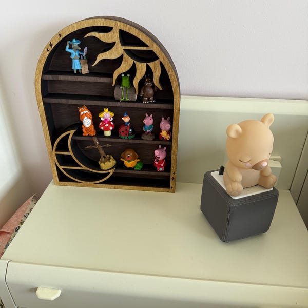 Coppermoon Gothic Cabinet Crystal Shelf- Goth Decor, Altar Shelf ...