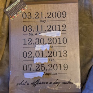 Personalized Long Distance Signs Long Distance Map Art Long | Etsy