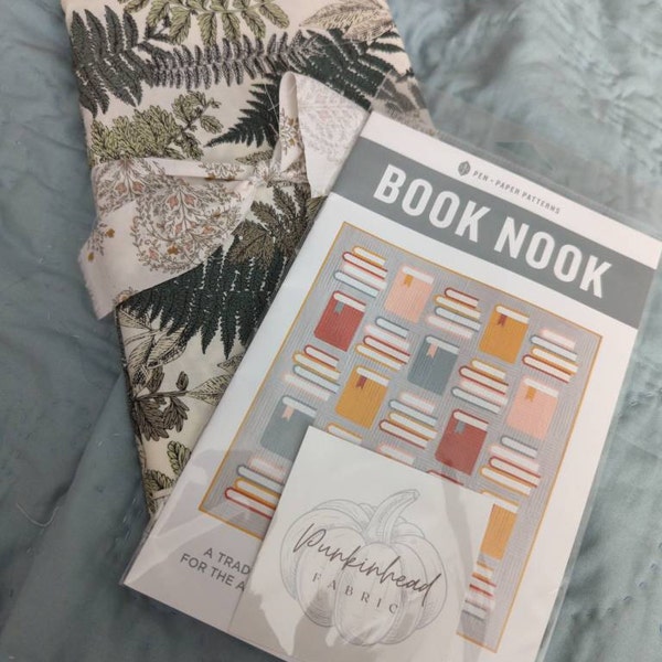 Book Nook Quilt Pattern by Pen + Paper Patterns - PAPER Pattern, Modern ...