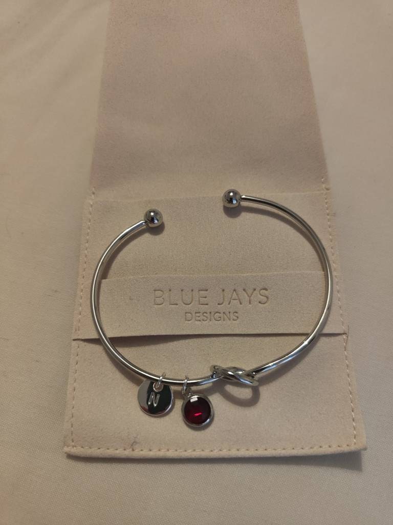 Silver Knot Bracelet Gift For Her, Personalised Christmas Gifts, Best Friend Gift, Maid of Honour Gifts, Sister Birthday Gift