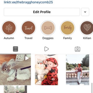 Autumn Instagram Highlight Cover Icons 44 Line Art Highlight -  Norway