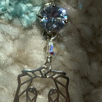Sexy Rhinestone Draped Nipple Necklace