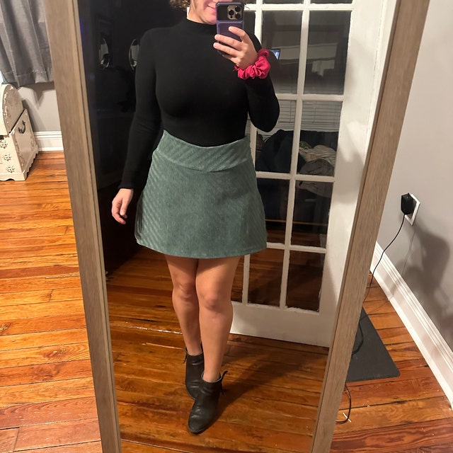 V-front Micro Mini Skirt, Skort PDF Sewing Pattern | 3