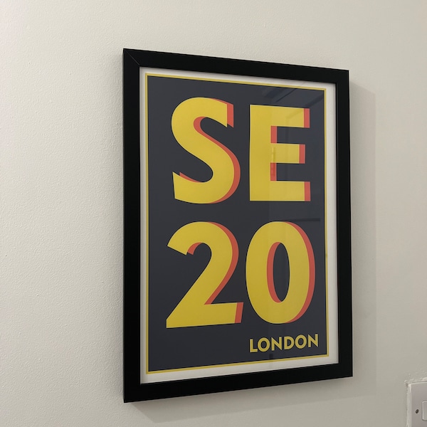 L39 Ormskirk, Aughton Print - ORMSKIRK Print. Postcode Typography Art ...