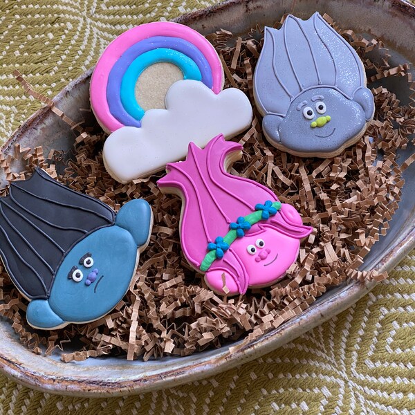 Grumpy Troll Face / Branch / Troll Inspired Cookie Cutter - Etsy