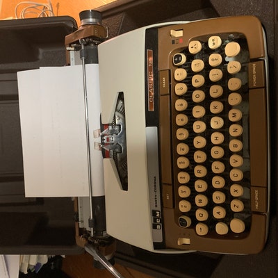 Olympia Deluxe Report Cursive Portable Typewriter Ribbon With - Etsy