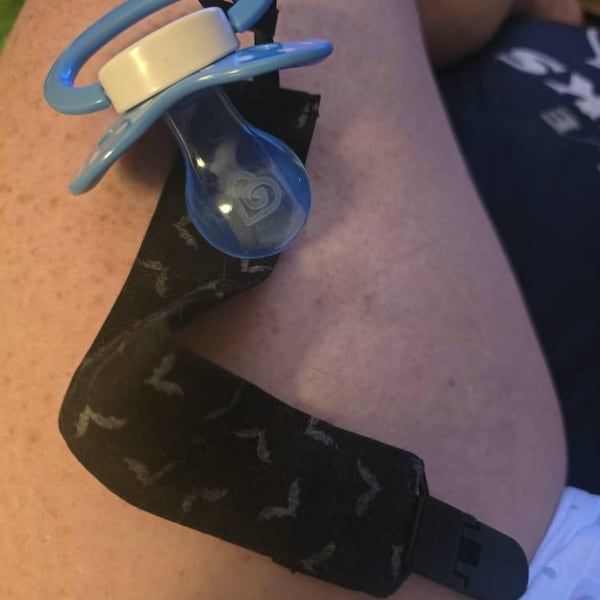 Punk Rock Skulls Girly Goth Pacifier Clip - Etsy