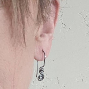 Sterling Silver Artisan Ear Wire