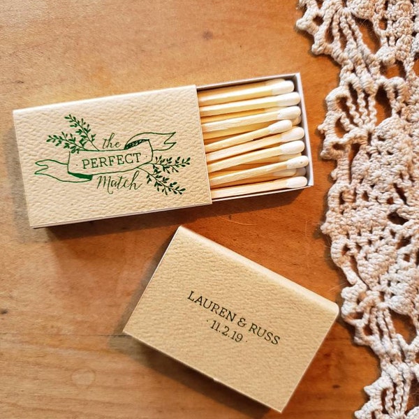 Serene Matchbook Wedding Favors Moment in HD Serene Matchbook Wedding Favors Moment in HD