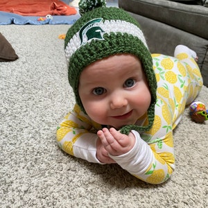 Boston Bruins Baby Hat for Newborn 12 