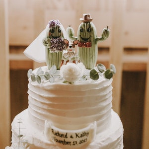 Wedding owl cake topper personalized love birds fall cake | Etsy