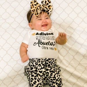 Adivina Quienes Van a Ser Abuelos Bebe En Camino custom - Etsy Israel