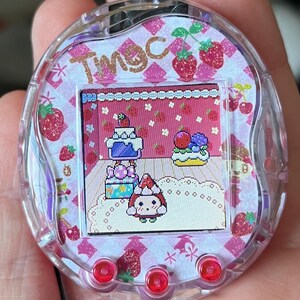 ｔａｍａ☆彡❤️ Tamagotchi 4U Pix Smart Glitter Faceplate | Tamagotchi