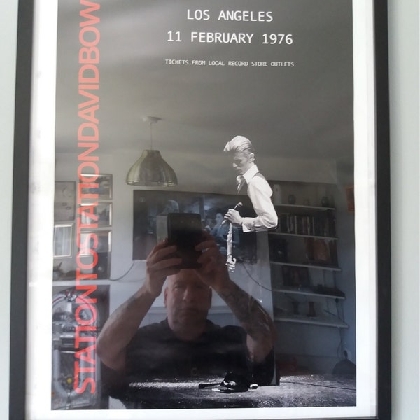 David Bowie Poster: Station to Station 1976 Concert Tour - Etsy