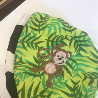BOGO Free Mini Monkey Embroidery Design Small Monkey Jungle Animal ...