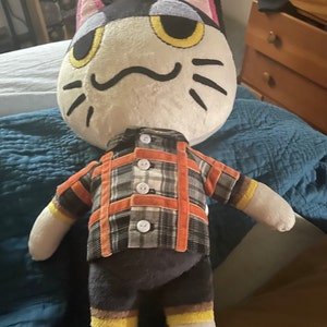 Papi Animal Crossing Plush Toy Papi Lazy Horse Villager Animal - Etsy