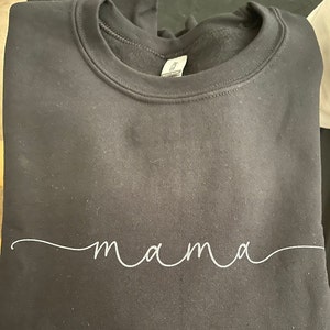 Mama Sweatshirt, Mama Shirt, Mama Gift, Mama Sweat Shirt, Pregnancy ...