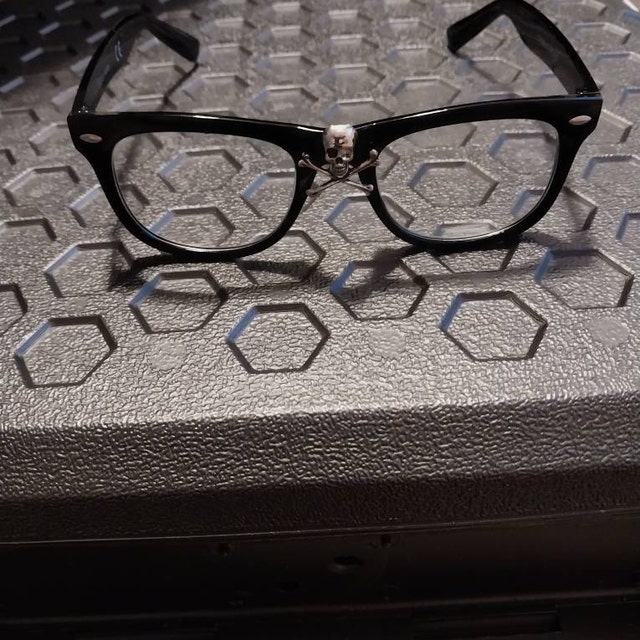 WILD THING Reading Glasses w/ Lightning Bolt Rick Vaughn