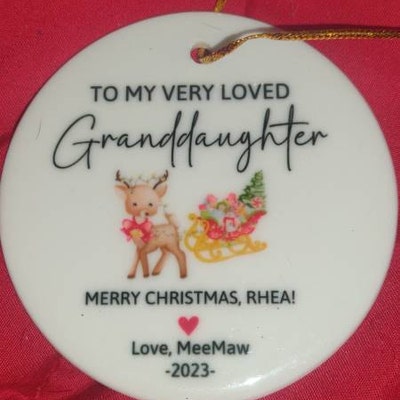Personalized Coworker Ornament, Custom Christmas Ornament for Coworker ...