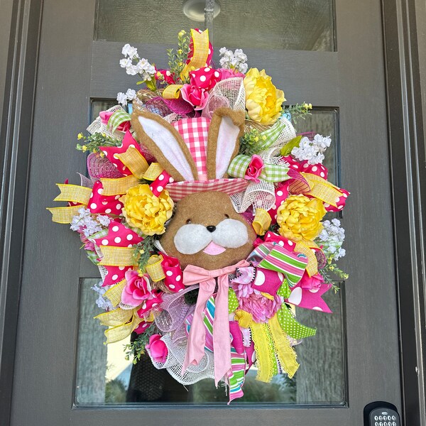 Snowman Christmas Whimsical Wreath, Snowman Door Hanger, Whimisical