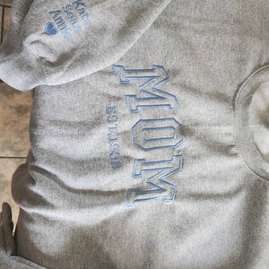 Custom Bridesmaid Embroidered Sweatshirt - Personalized Bachelorette Party Gift