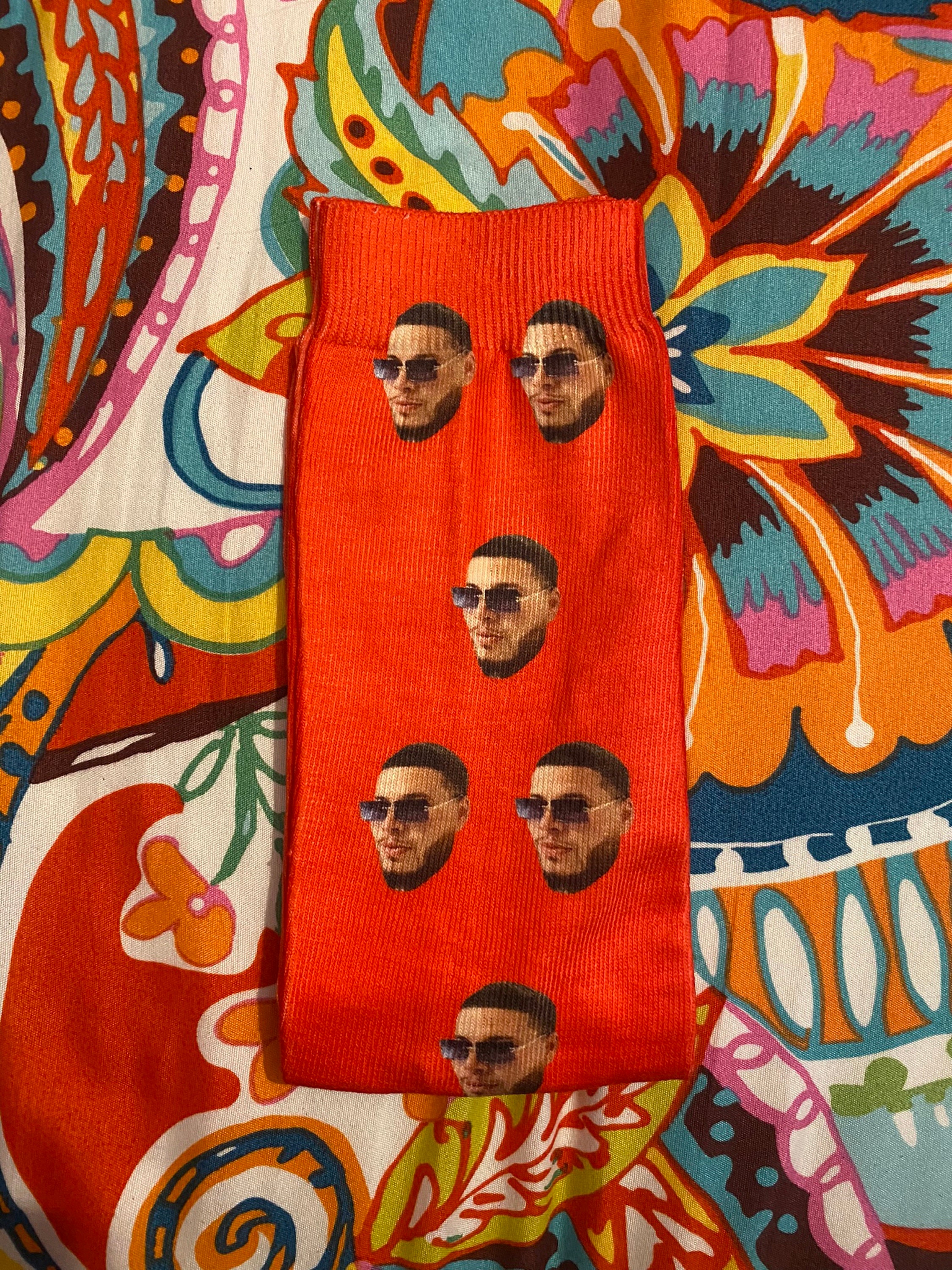 Photo Socks Custom Designs Personalised | Birthday, Valentines Christmas Anniversary Occasion Day | Kids & Adult Sizes