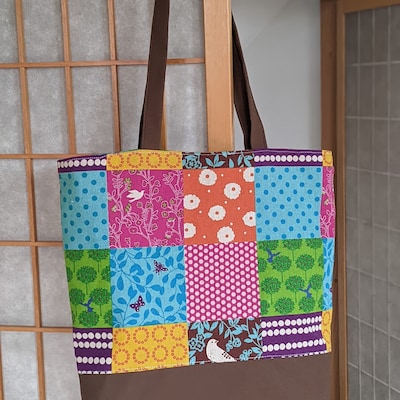 Sylvie Tote Pdf Bag Pattern Three Sizes Tote Bag Instant - Etsy