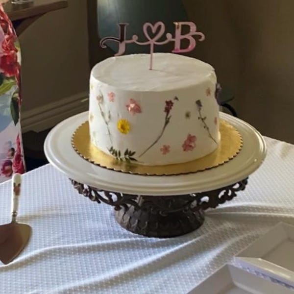 Personalized Wedding Cake Topper/script Cake Toppers for Wedding ...