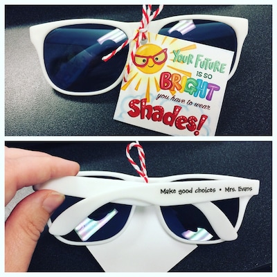 Your Future is so Bright Printable Square Tag, Cut File, Sizes Are 2.5 ...