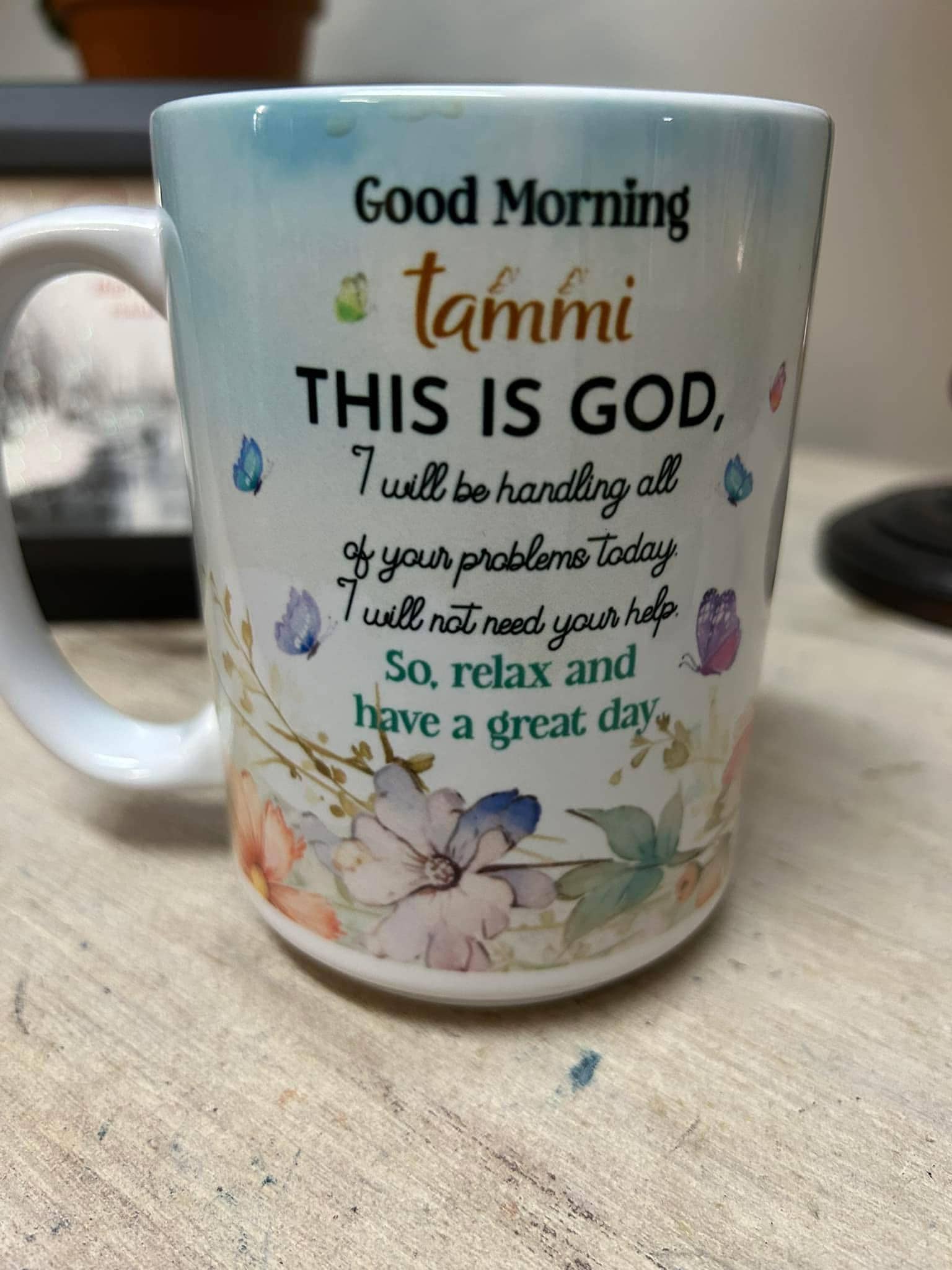 Personalized Christian Coffee Mug Bible Study Gift, Inspirational Mug For Christian Gift, Positive Coffee Mug Gifts Good Morning This Is God