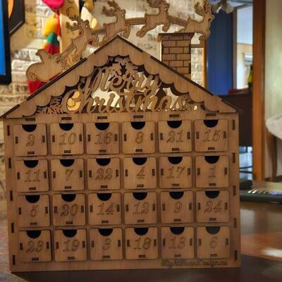 Advent Calendar DIY Kit - Etsy