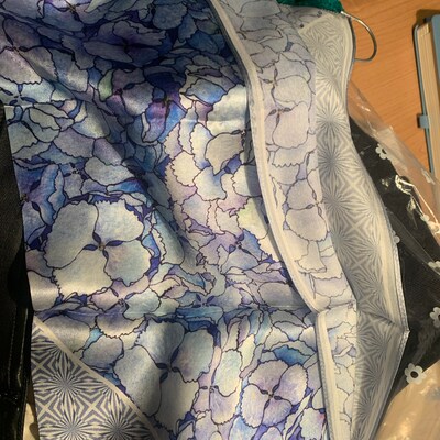 YOUR SMILE Ladies/Women's Lightweight Floral Print/Solid Color Mixture