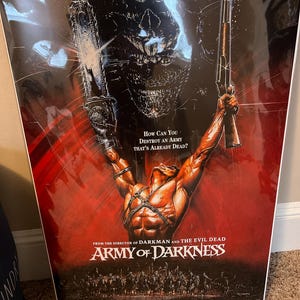 アーミー・オブ・ダークネス映画ポスター、24x36 - Etsy 日本