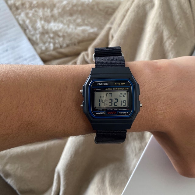 A watch for all: the Casio F91–W. A cheap, iconic, charming, digital…, by  Diego Aguilar