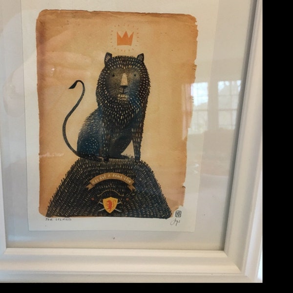 Aslan - Signed Print - Etsy
