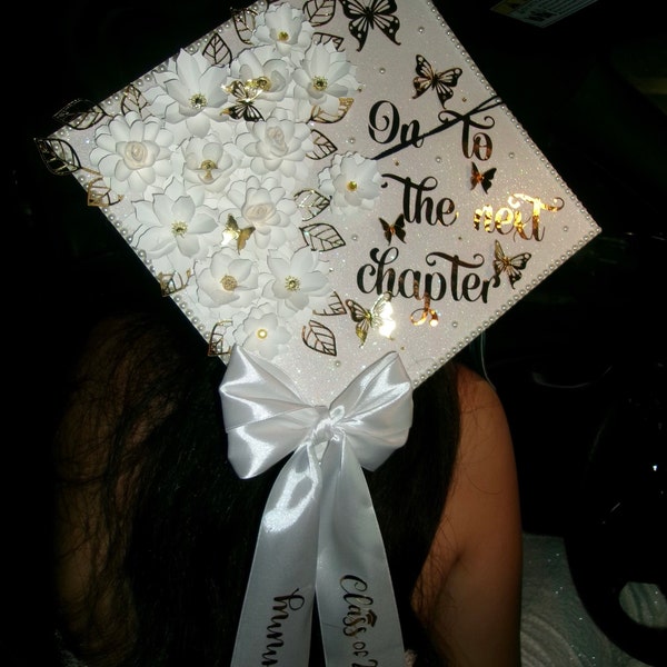 Graduation Cap, Grad Cap, Graduation Decor, Class of 2025, Paper