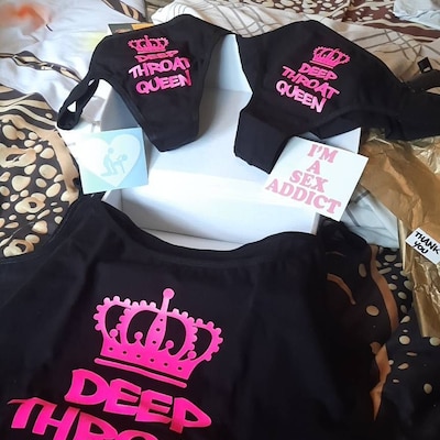 Deep Throat Queen Camisole,cami Tank Top, Hotwife Clothing,cotton
