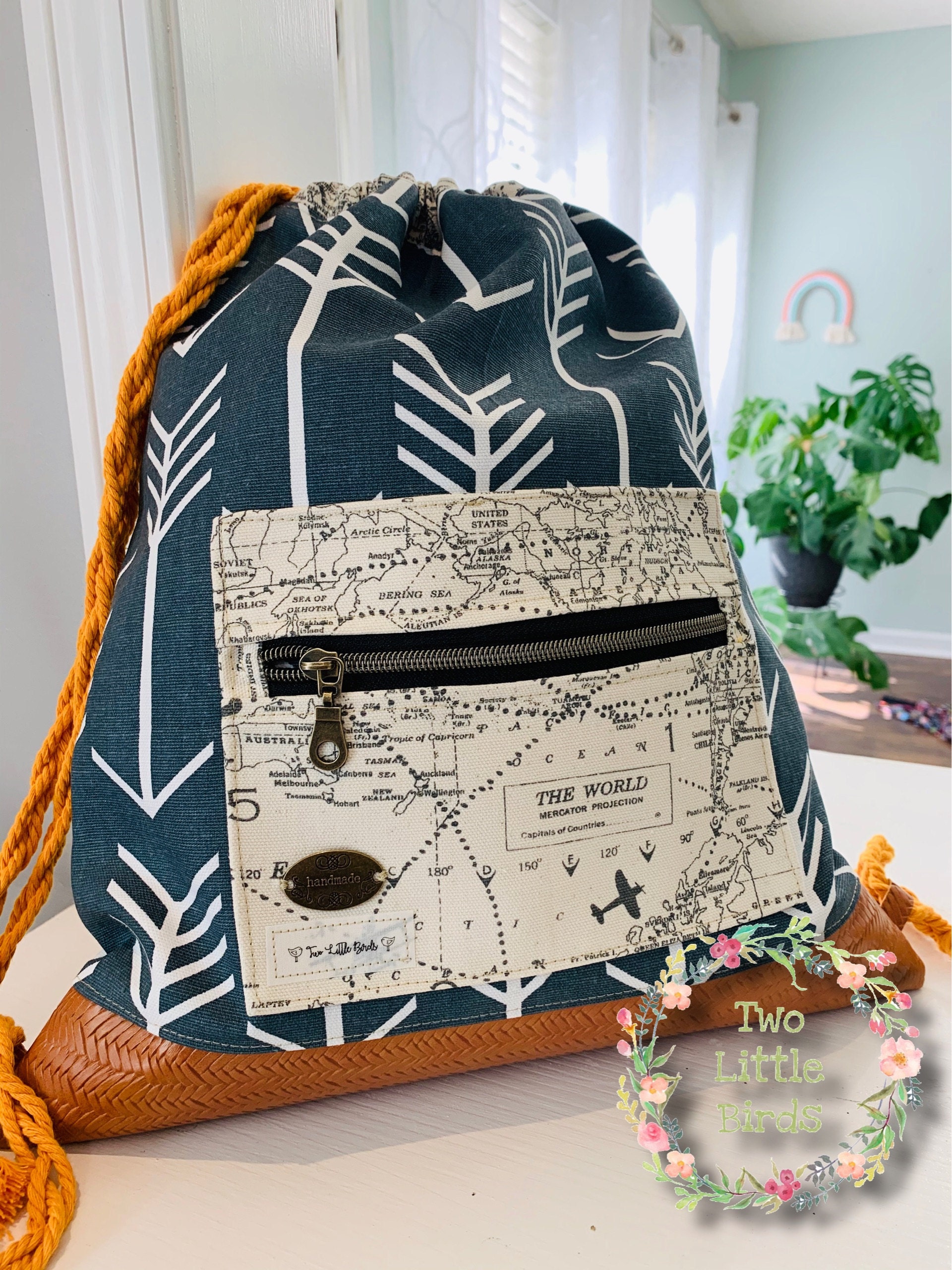 iThinksew - Patterns and More - FREE Letitia Drawstring Bag and Pouch PDF  Pattern