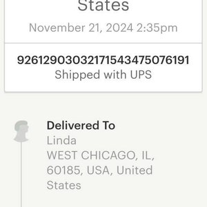 Linda added a photo of their purchase
