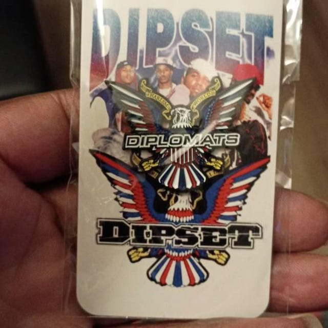 Diplomats Pin - Enamel Lapel - Dipset - Harlem - 2000s Hip Hop