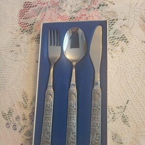 Pewter Flatware X 6 Norwegian Viking Wedding Cutlery. Konge Tinn