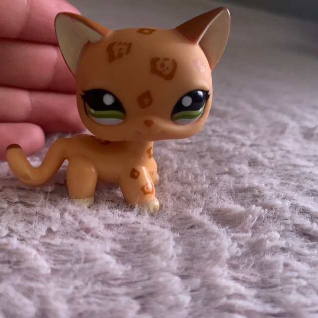 Littlest Petshop Lps #1120 Authentic Chat Léopard - Collection