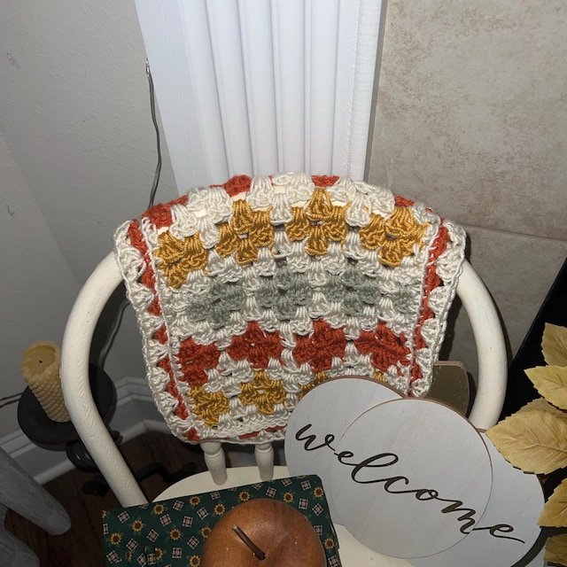 A customer's finished Colorful Granny Stitch Blanket Crochet Pattern