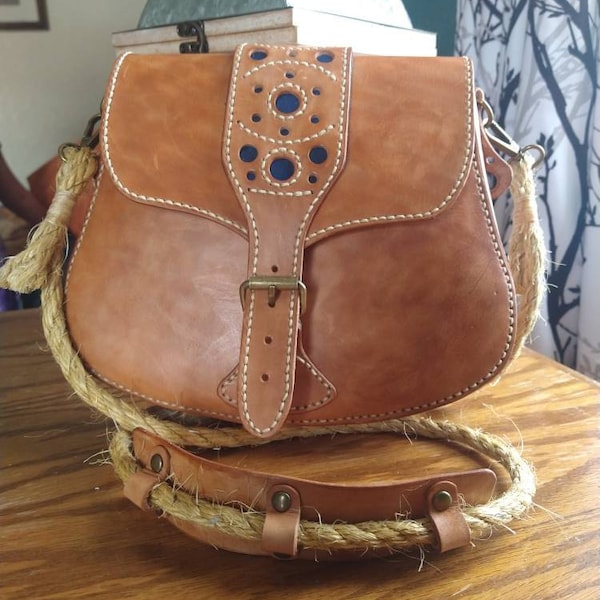 Shoulder Bag Leather Pattern PDF - Saddle Bag Digital Template - Etsy